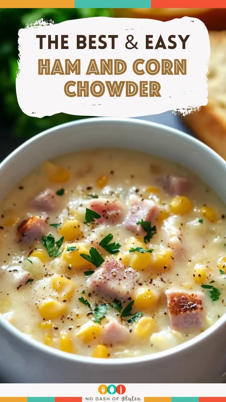 Hearty Sweet Potato Ham and Corn Chowder: A Perfect Cold Weather Dish